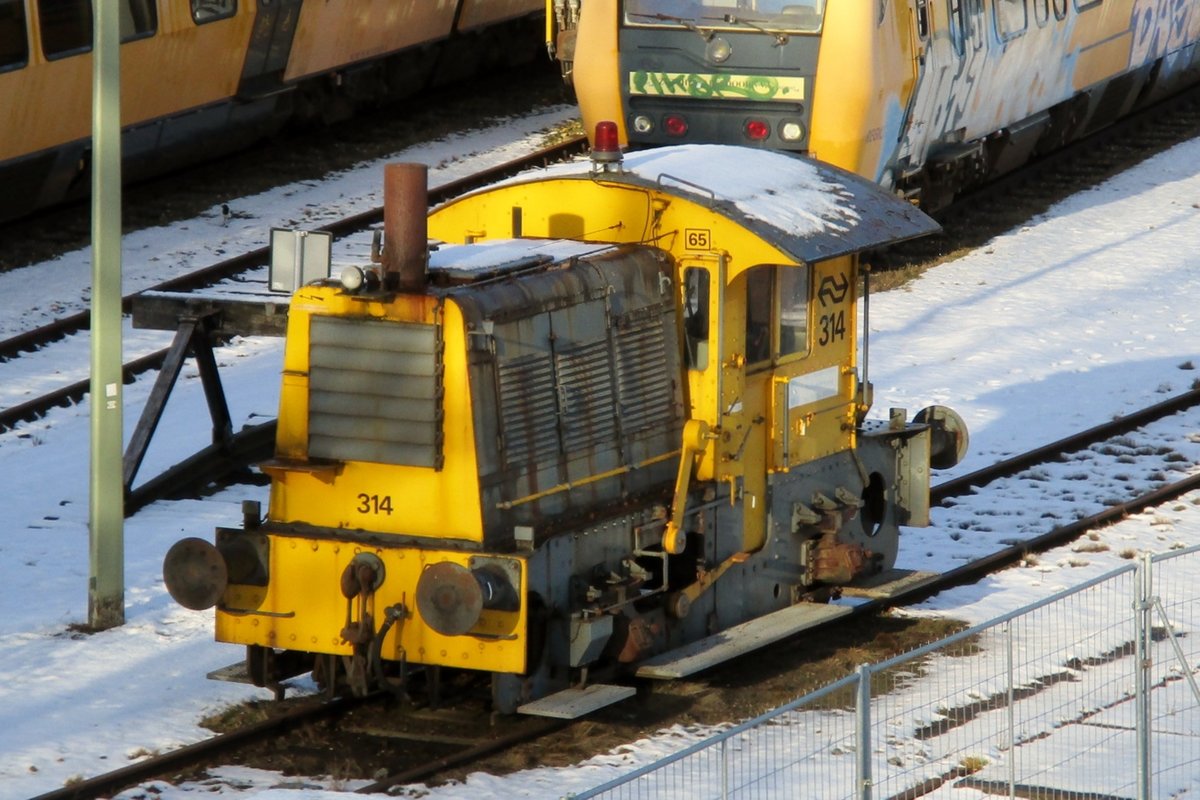 NS 314 steht am 12 Jänner 2017 in Nijmegen.