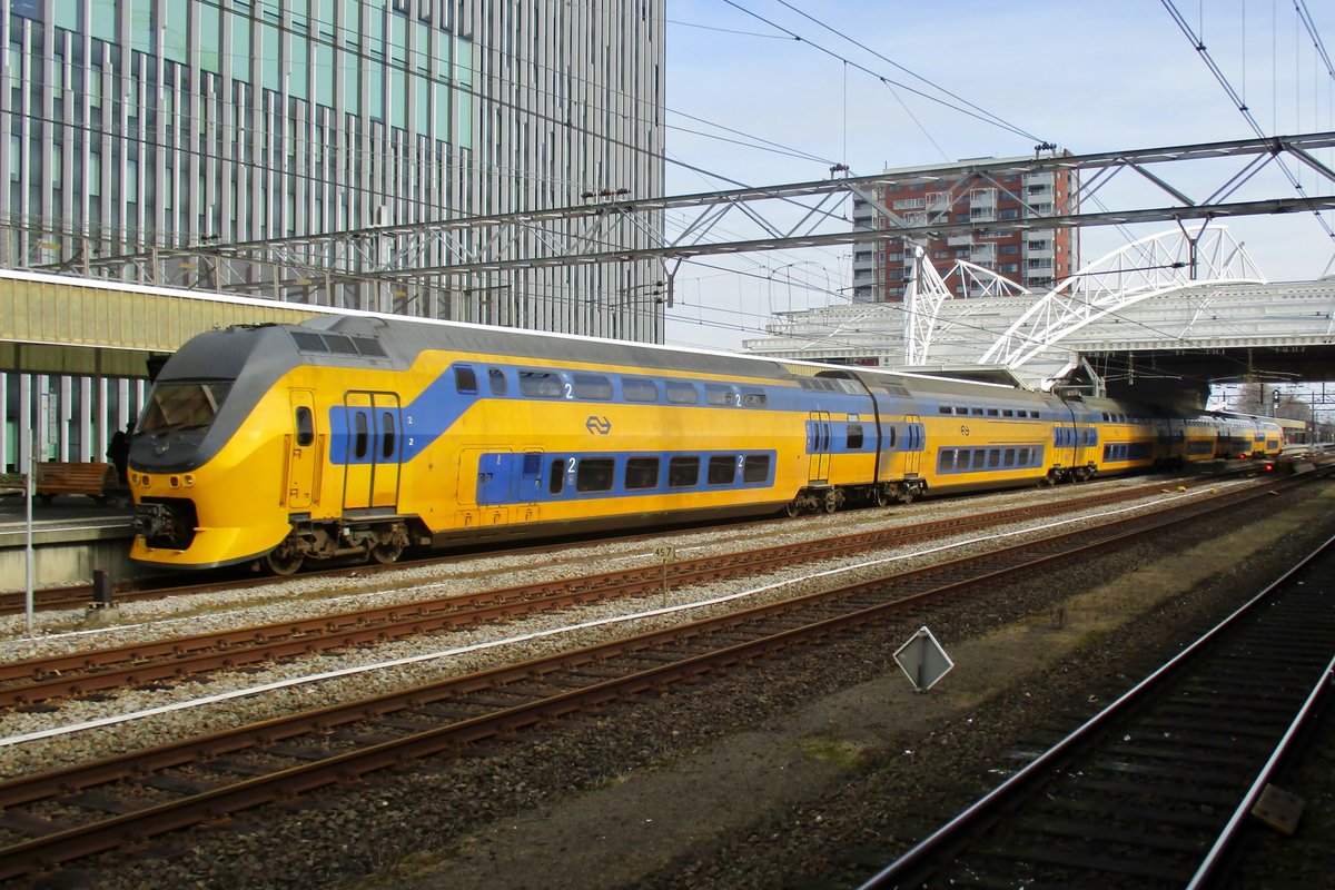 NS 8653 steht am 18 März 2018 in Leiden. 