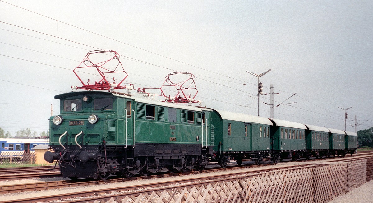 ÖBB 1670.25 Straßhof 12.09.1987