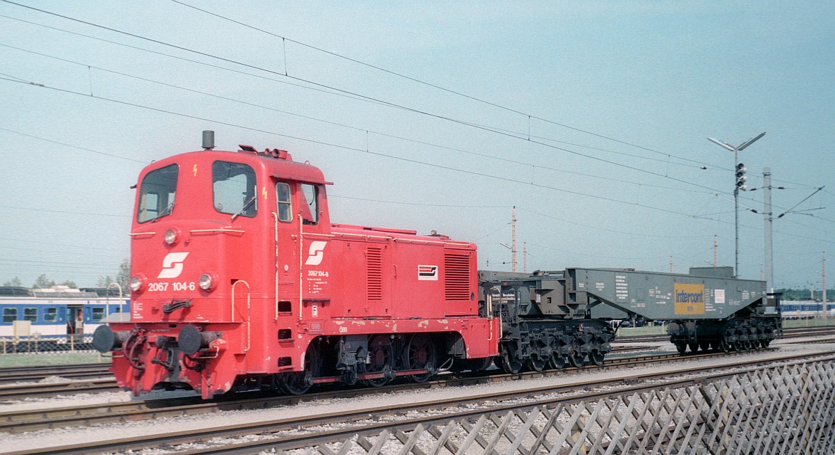 ÖBB 2067.104 Straßhof 12.09.1987