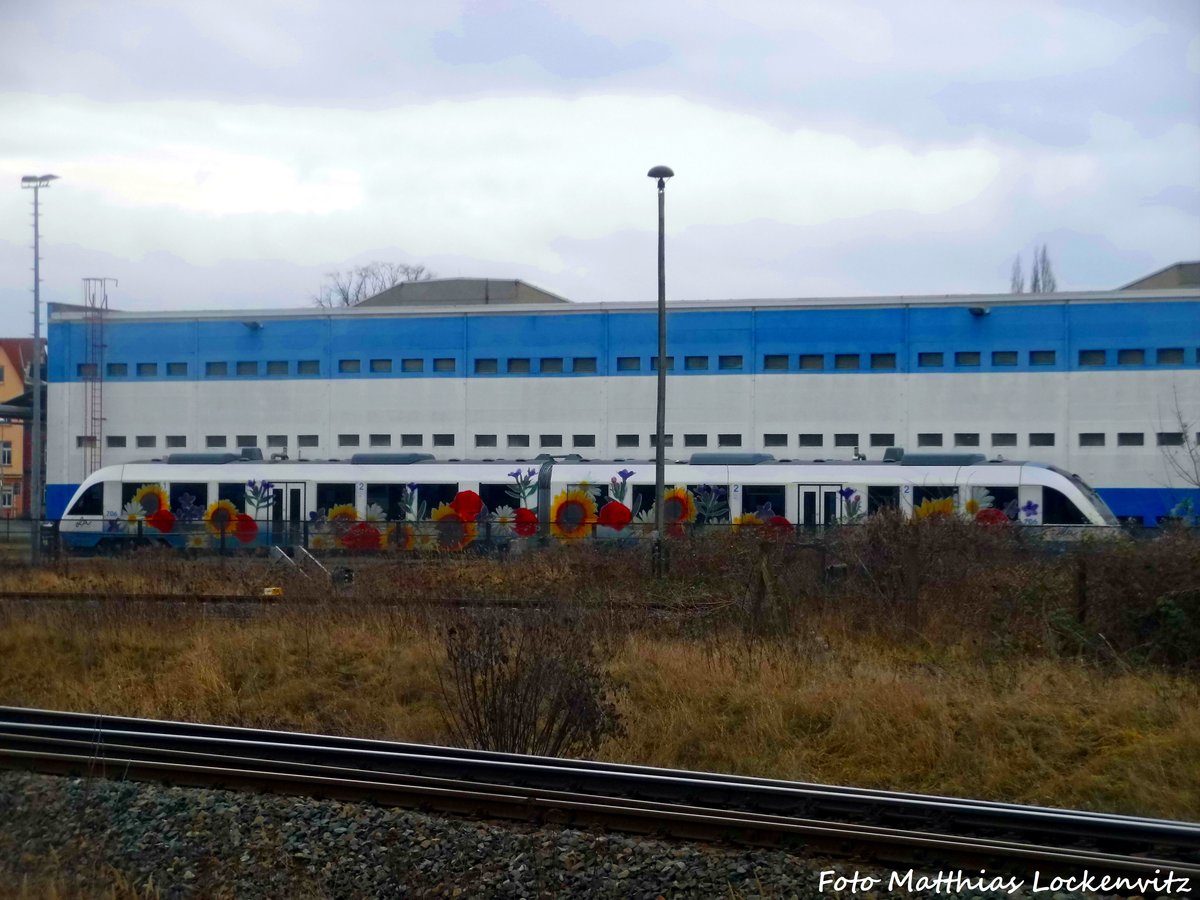 OLA VT 706 abgestellt an der VIS Halberstadt am 20.2.17