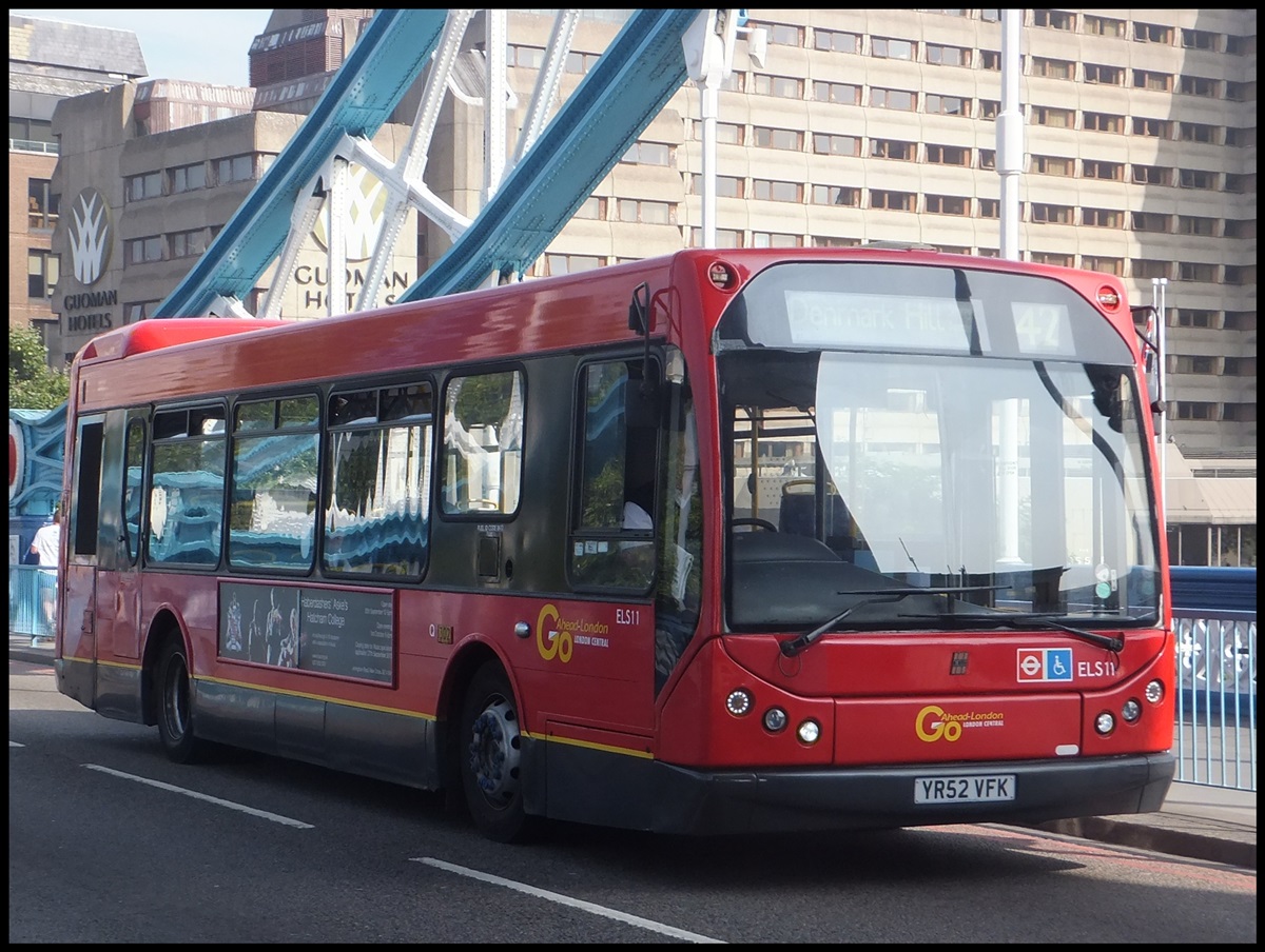 Optare von Go-Ahead in London.