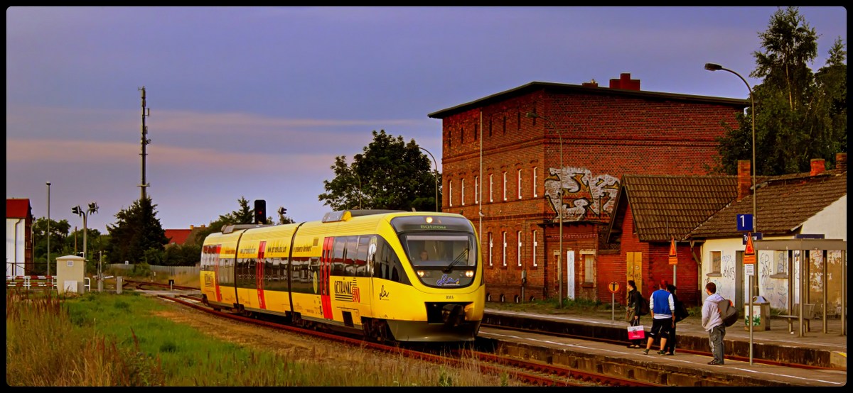 Ostseeland Verkehr GmbH VT 0008 am 08.07.2012 in Torgelow