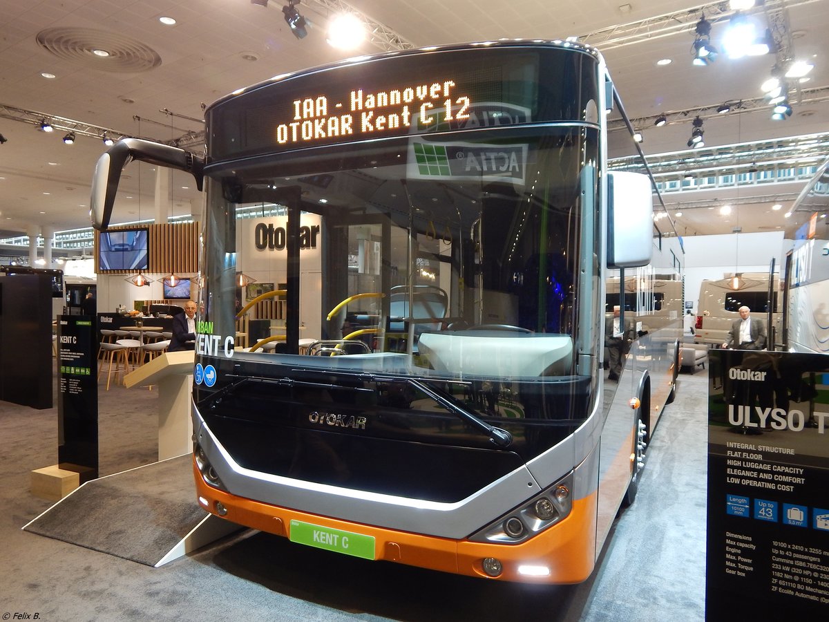 Otokar Kent C Vorführwagen in Hannover auf der IAA.