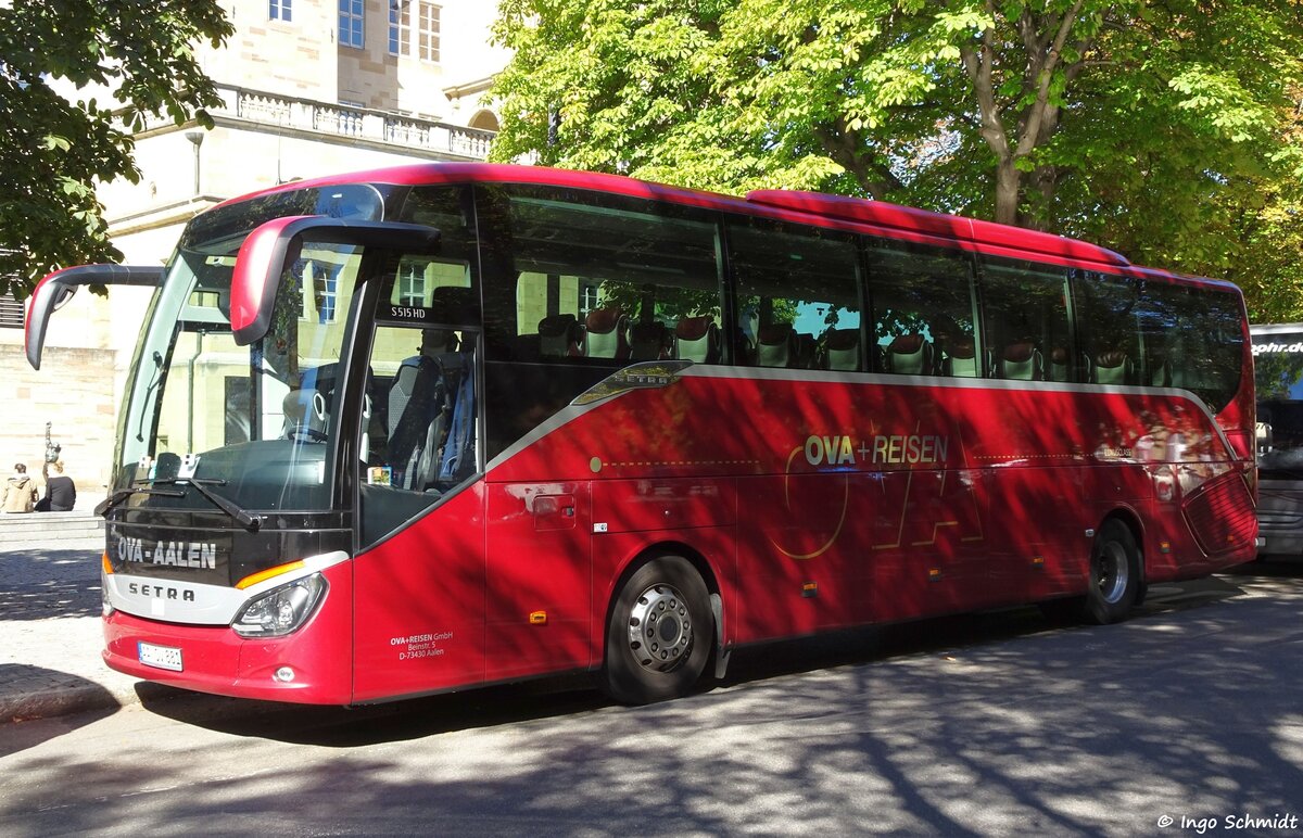 OVA + Reisen aus Aalen | AA-OV 881 | Setra 515 HD | 27.09.2018 in Stuttgart