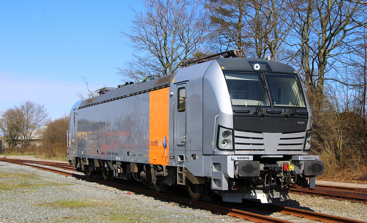 ParibusRail/NorthRail 193 921-4, REV/MMAL/21.10.20, Pattburg-Drehscheibe 09.04.2023