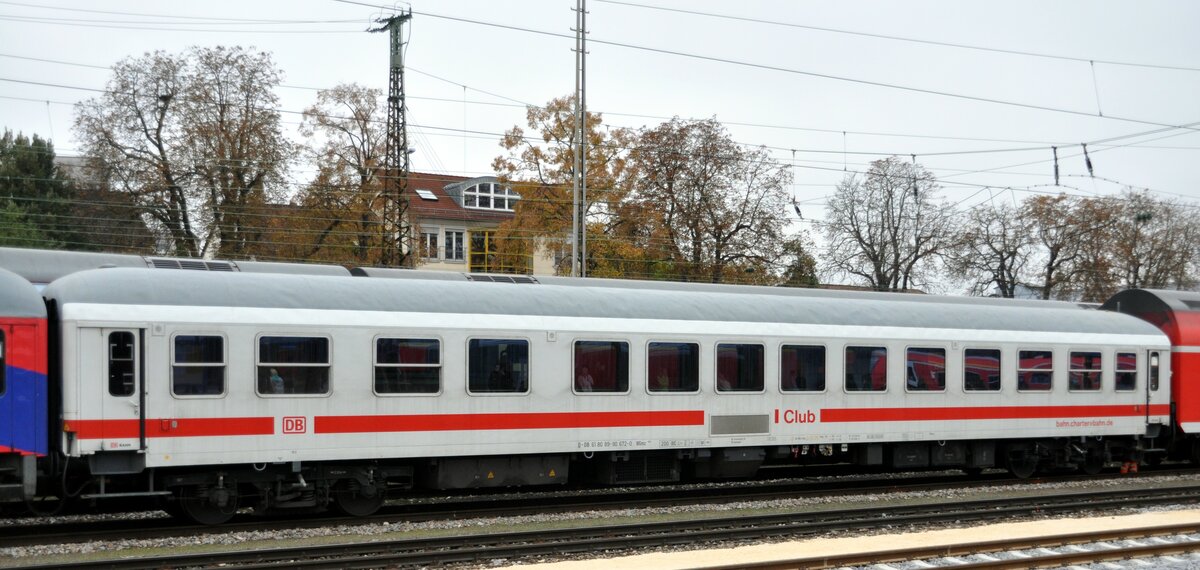 Partywagen  WGmz 820 in Ulm am 09.10.2010.