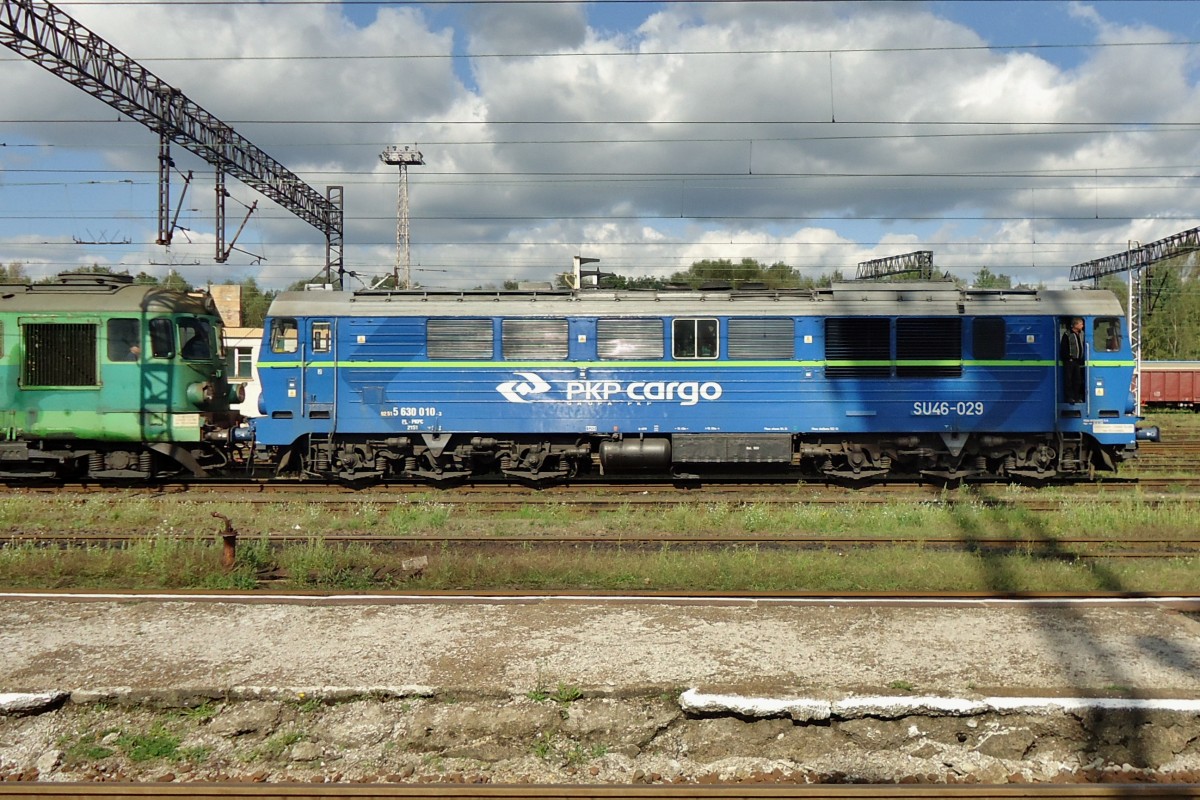 PKP SU46-029 treft am 23 September 2014 in Wegliniec ein.