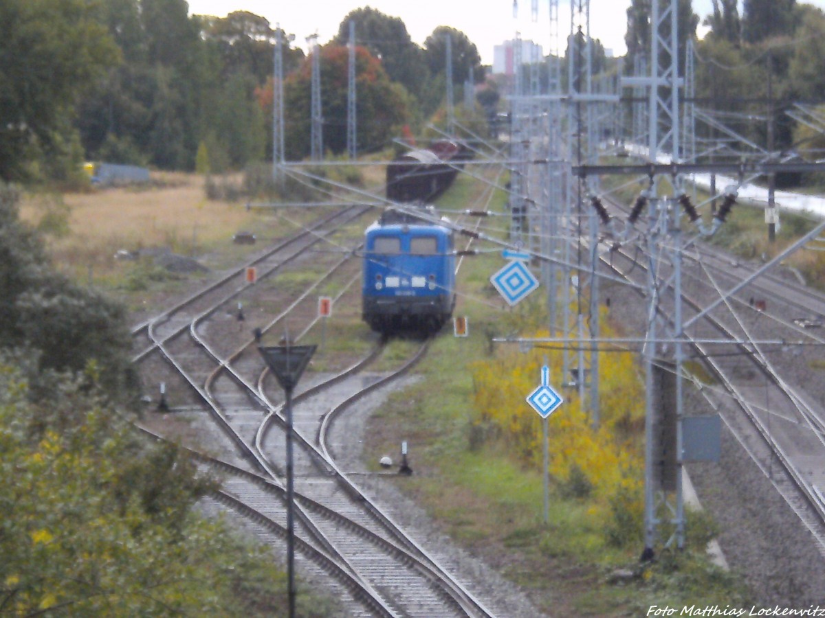 PRESS 140 038 abgestellt in Rostock Bramow am 27.9.13