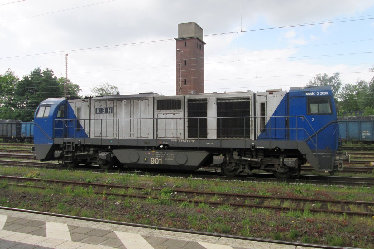 RBH 901 lauft am 19 Mai 2015 um in Gladbeck West.