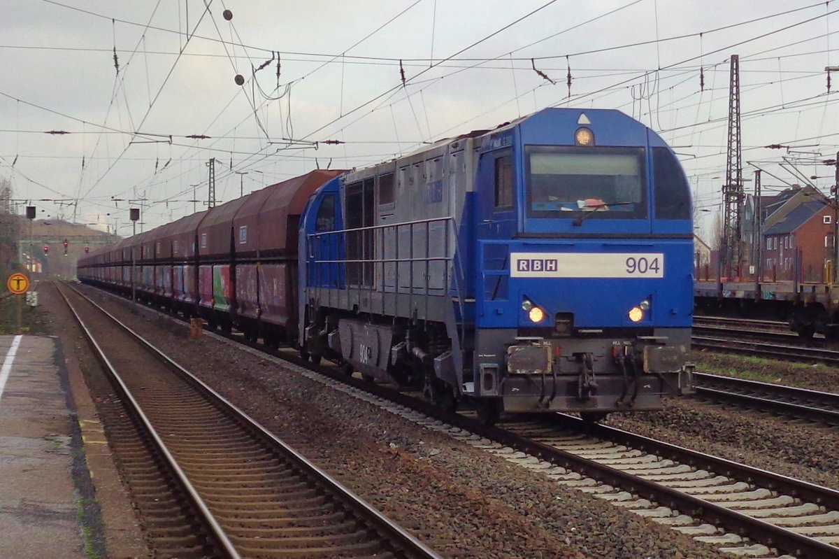 RBH 904 durchfahrt Oberhausen Osterfeld Sd am 30 Jnner 2018.