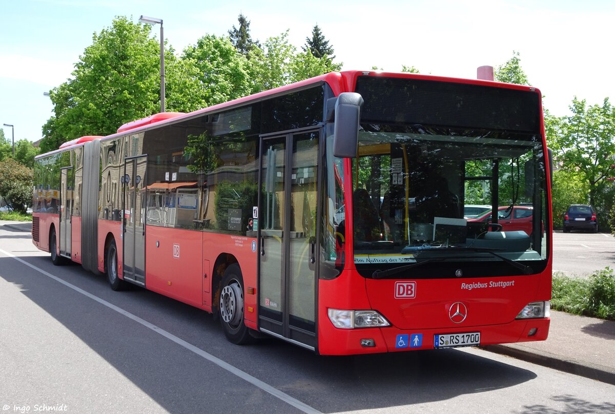 Regional Bus Stuttgart (RBS) | Regiobus Stuttgart | S-RS 1700 | Mercedes-Benz Citaro Facelift G | 22.05.2016 in Renningen