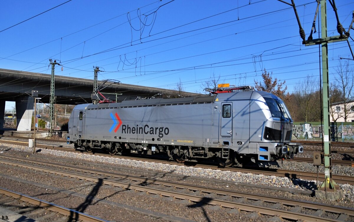 RHC 192 055-2 fuhr lz durch harburg,09.03.22