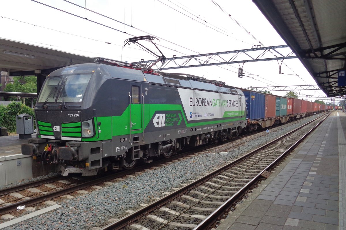 RTB 193 726 durchfahrt am 19 Juli 2018 Dordrecht.