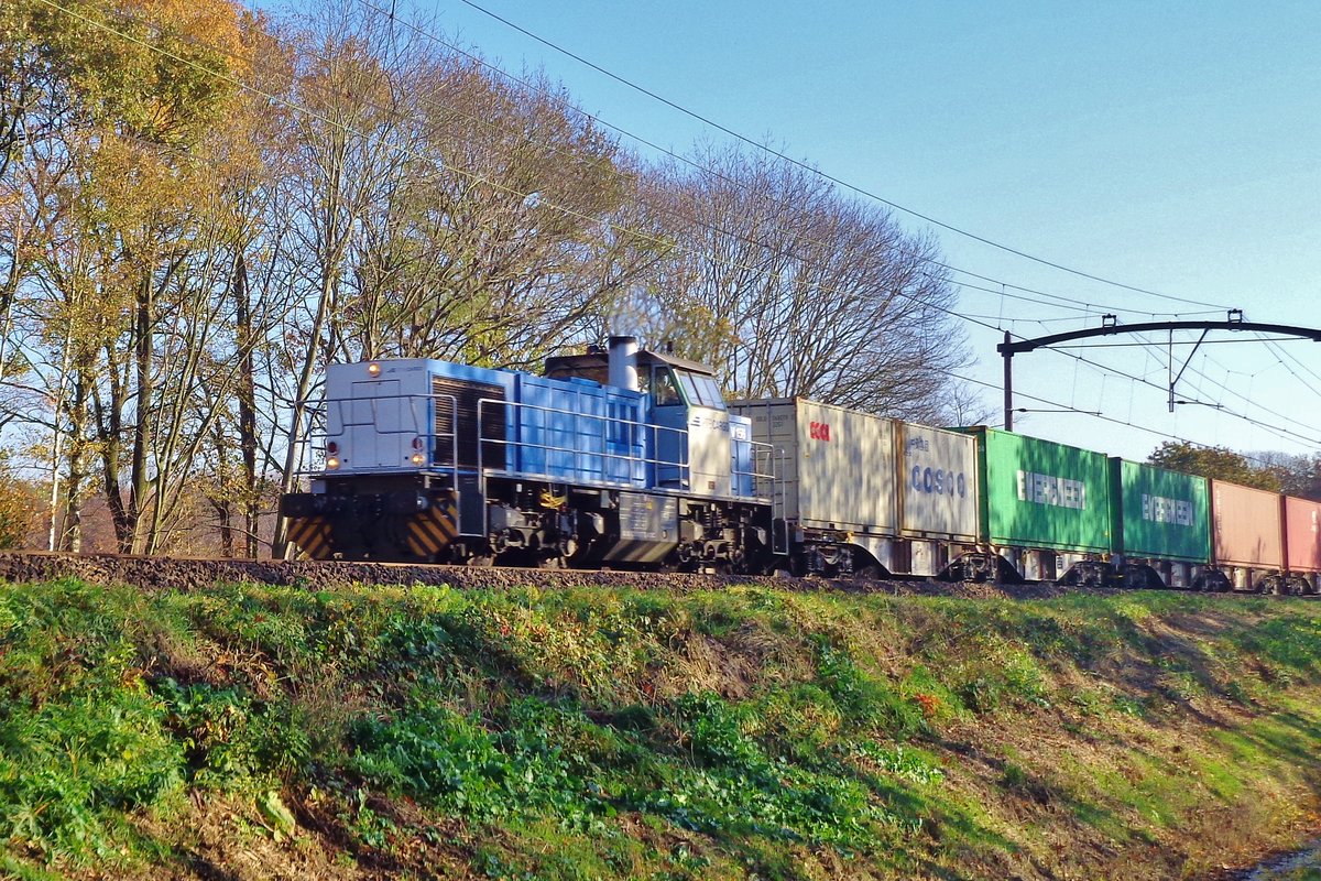 RTB V 156 durchfahrt am 17 November 2018 Tilburg Oude warande.