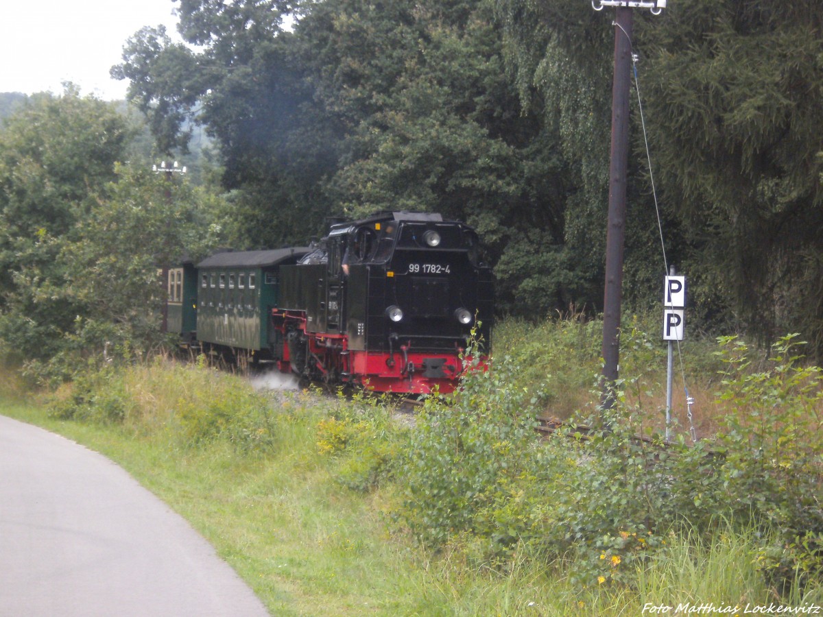 RBB 99 1782 unterwegs nach Ostseebad Ghren am 22.8.13