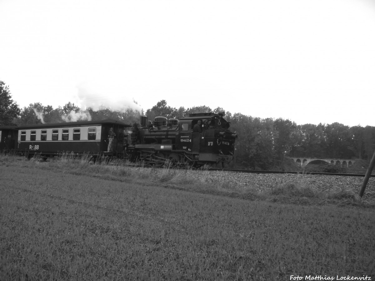 RBB 99 4633 unterwegs nach Ostseebad Ghren am 11.10.14