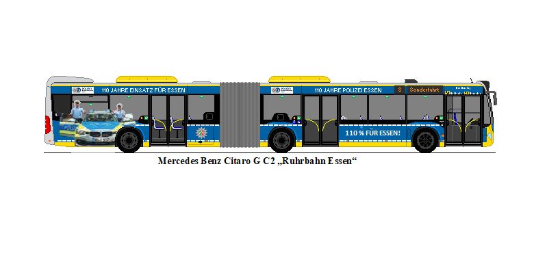 Ruhrbahn, Essen - Mercedes Benz Citaro G C2