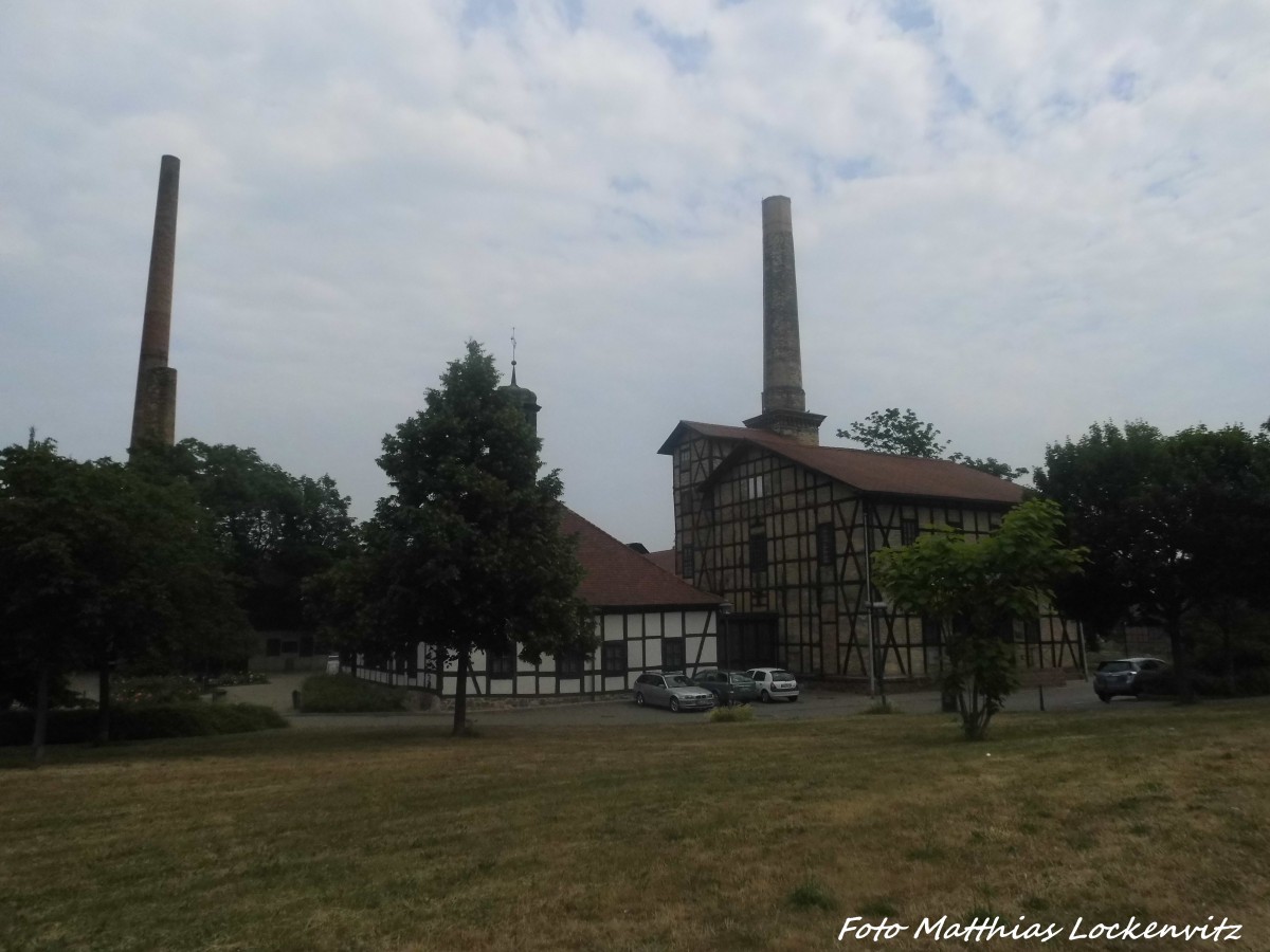 Salinemuseum - einziges Salzproduzierendes Museum Deutschlands in Halle (Saale) am 13.6.15