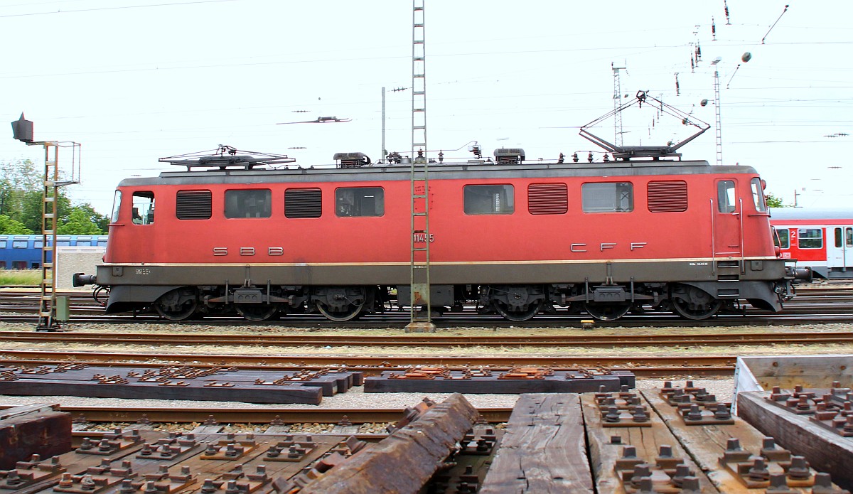 SBB Ae 6/6 11455 Basel bad.Bhf 01.06.2012