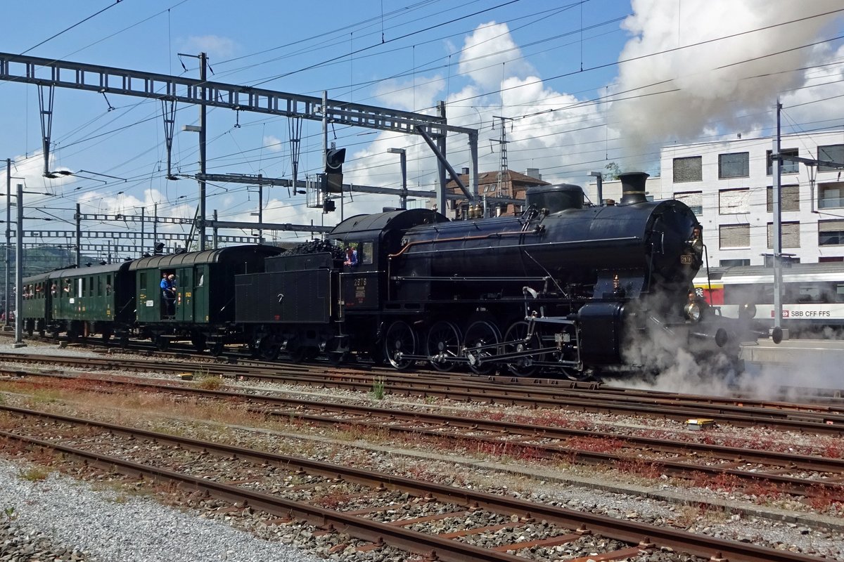 SBB Elefanten 2978 zieht ein Sonderzug aus Brugg AG am 26 Mai 2019. 