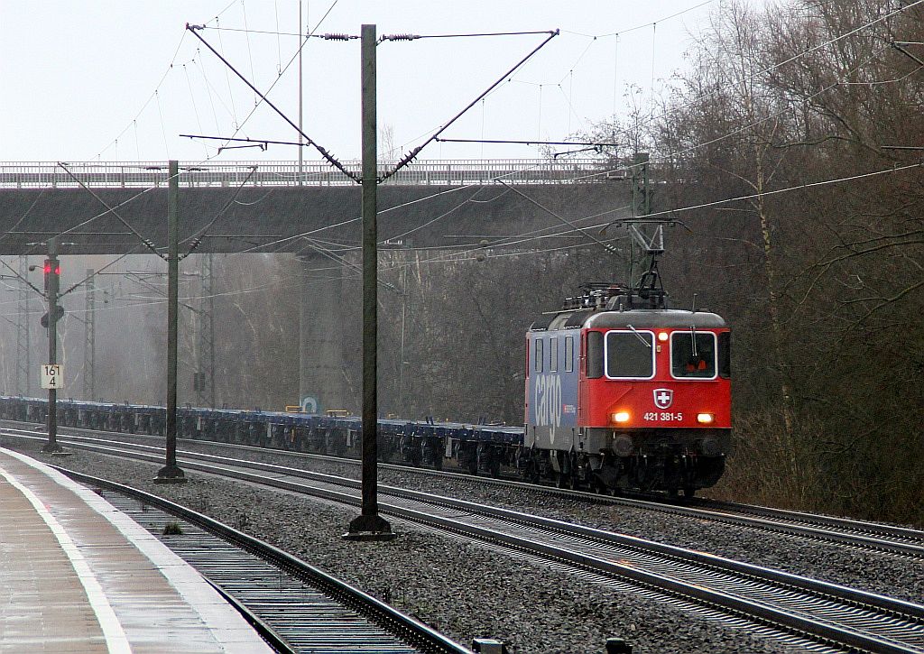 SBBC 421 381-5 Maschen Pbf 07.01.2012