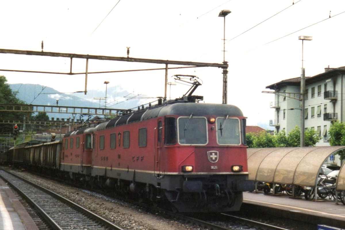 Scanbild von 11628 in Bellinzona am 19 Juni 2001.