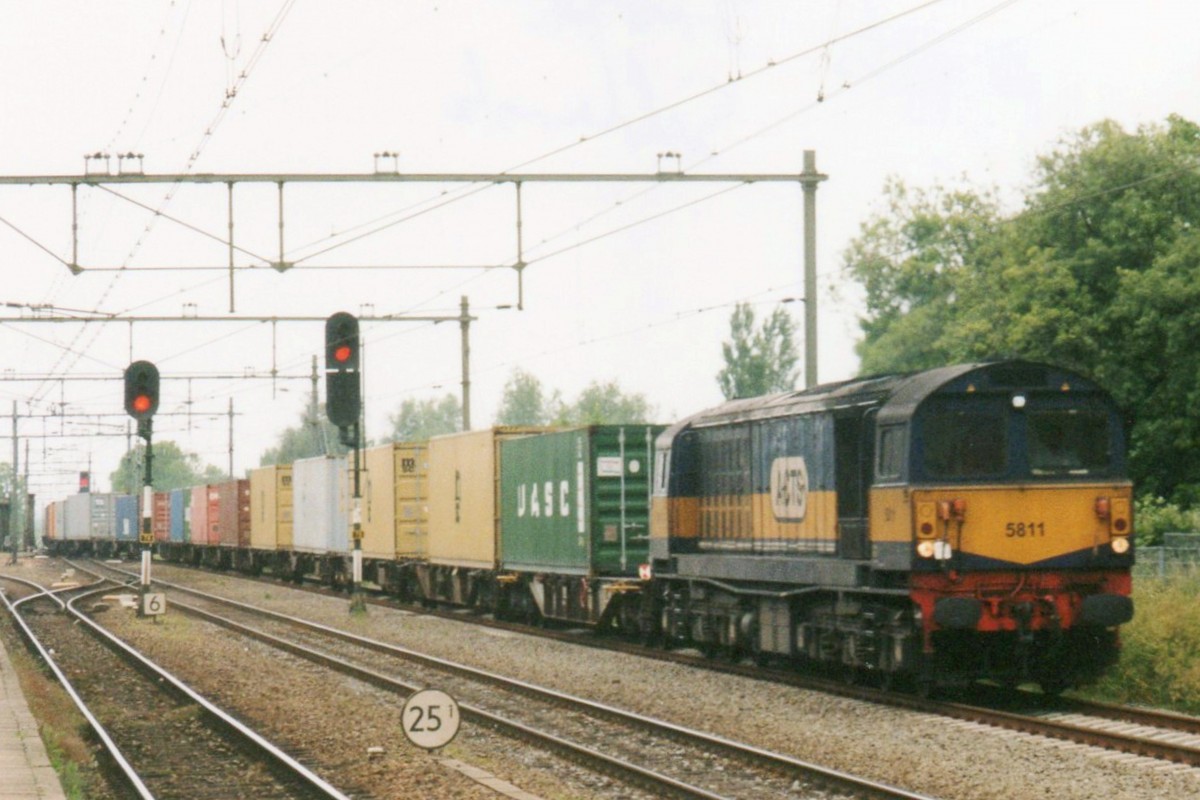 Scanbild von ACTS/HUSA 5811 in Geldermalsen am 18 Oktober 2000.