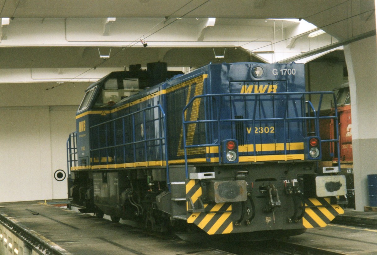 Scanbild von MWB V 2302 in Salzburg-Itzling am 31 Mai 2004.