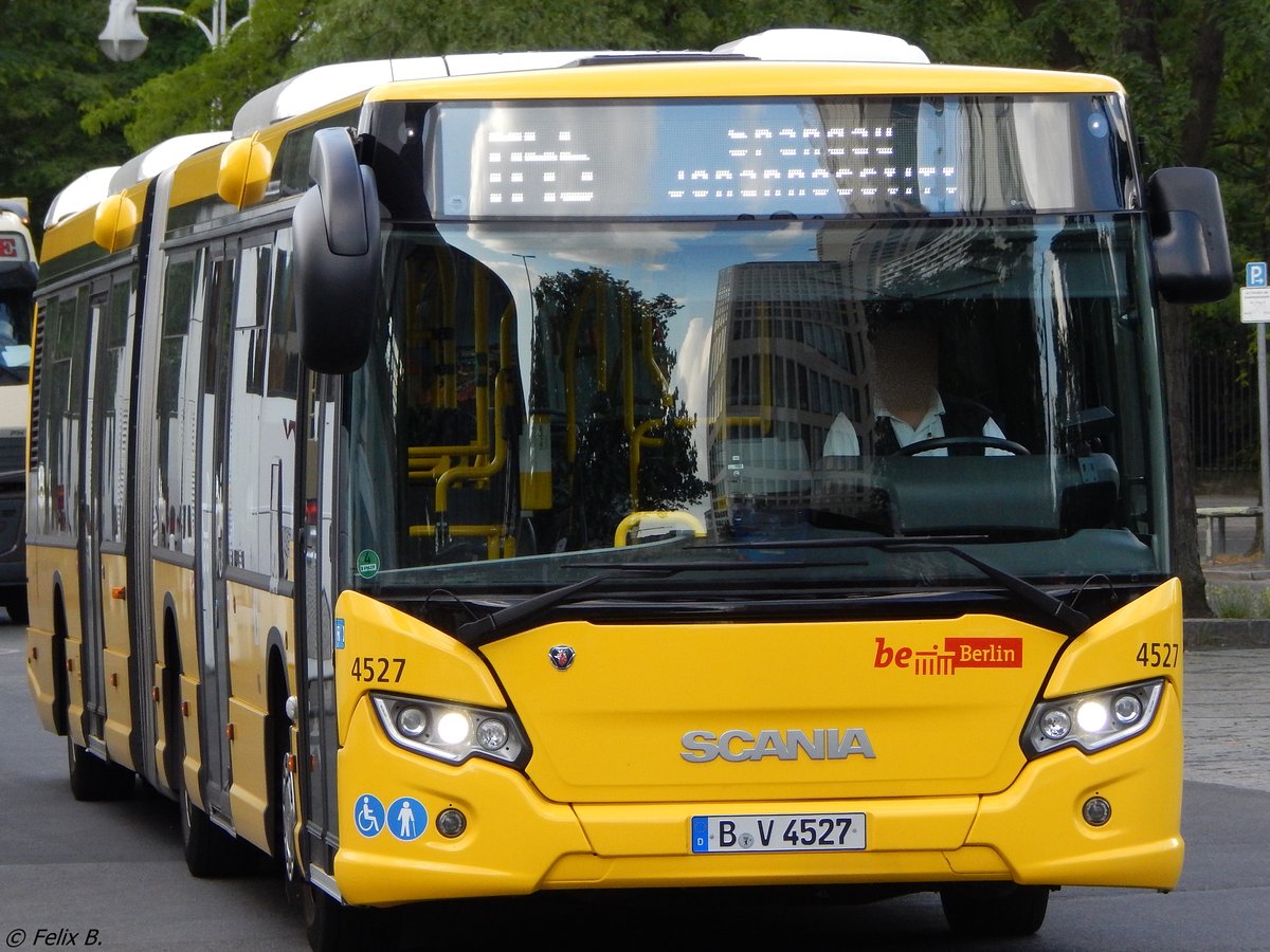 Scania Citywide der BVG in Berlin.