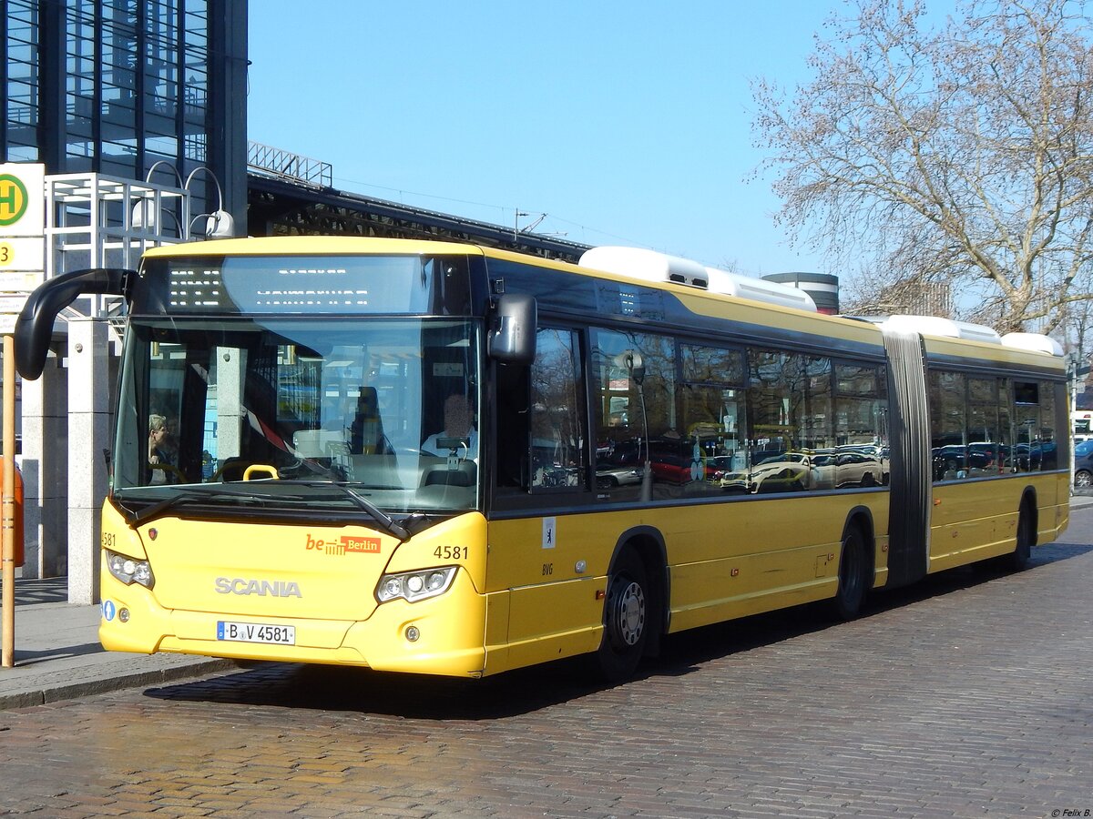 Scania Citywide der BVG in Berlin.