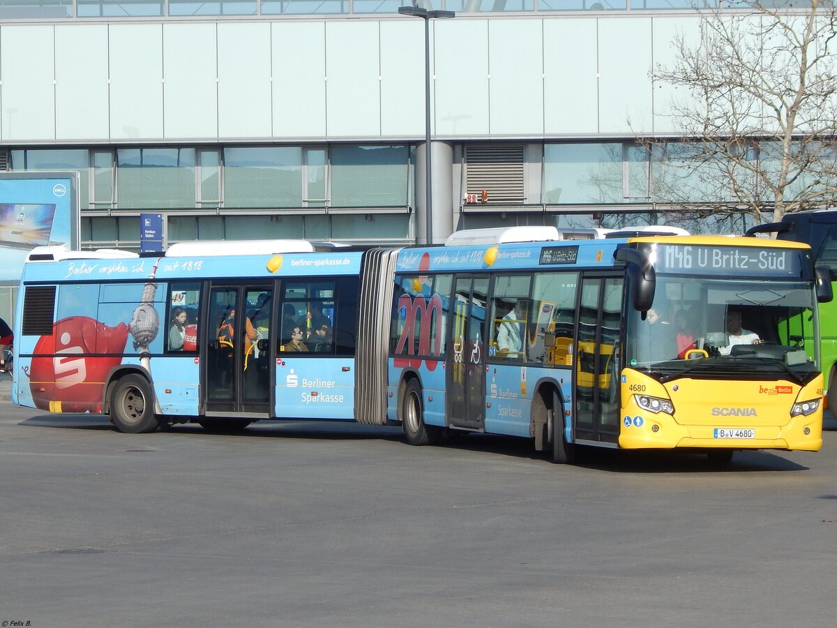 Scania Citywide der BVG in Berlin.