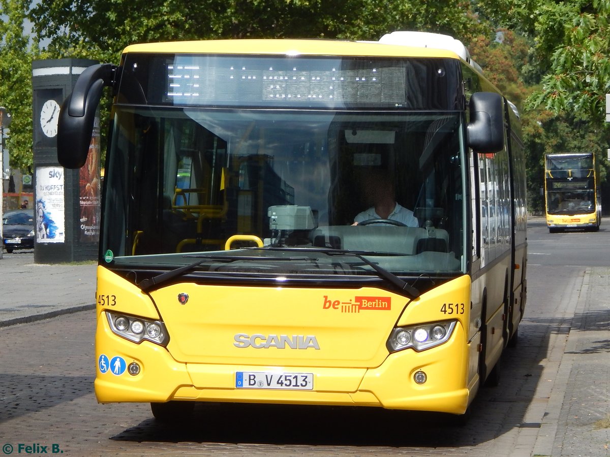 Scania CityWide der BVG in Berlin.