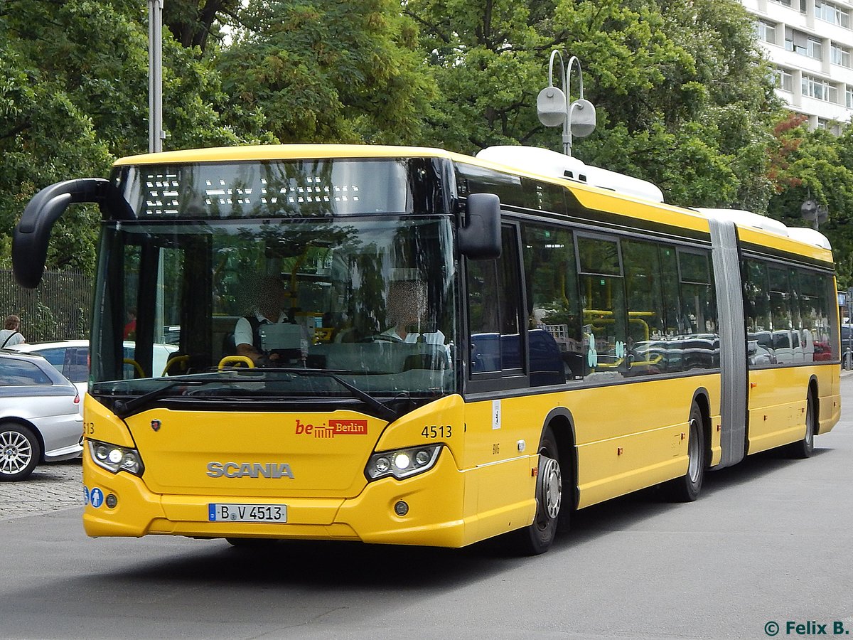 Scania CityWide der BVG in Berlin.