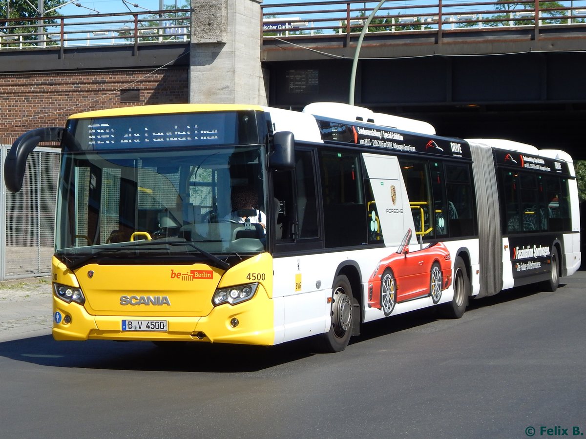 Scania Citywide der BVG in Berlin.