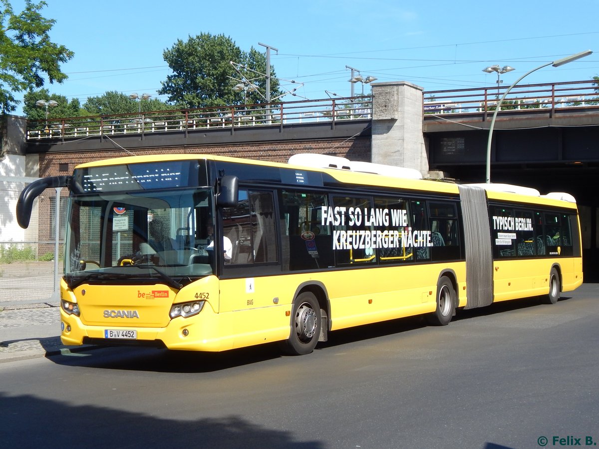 Scania Citywide der BVG in Berlin.