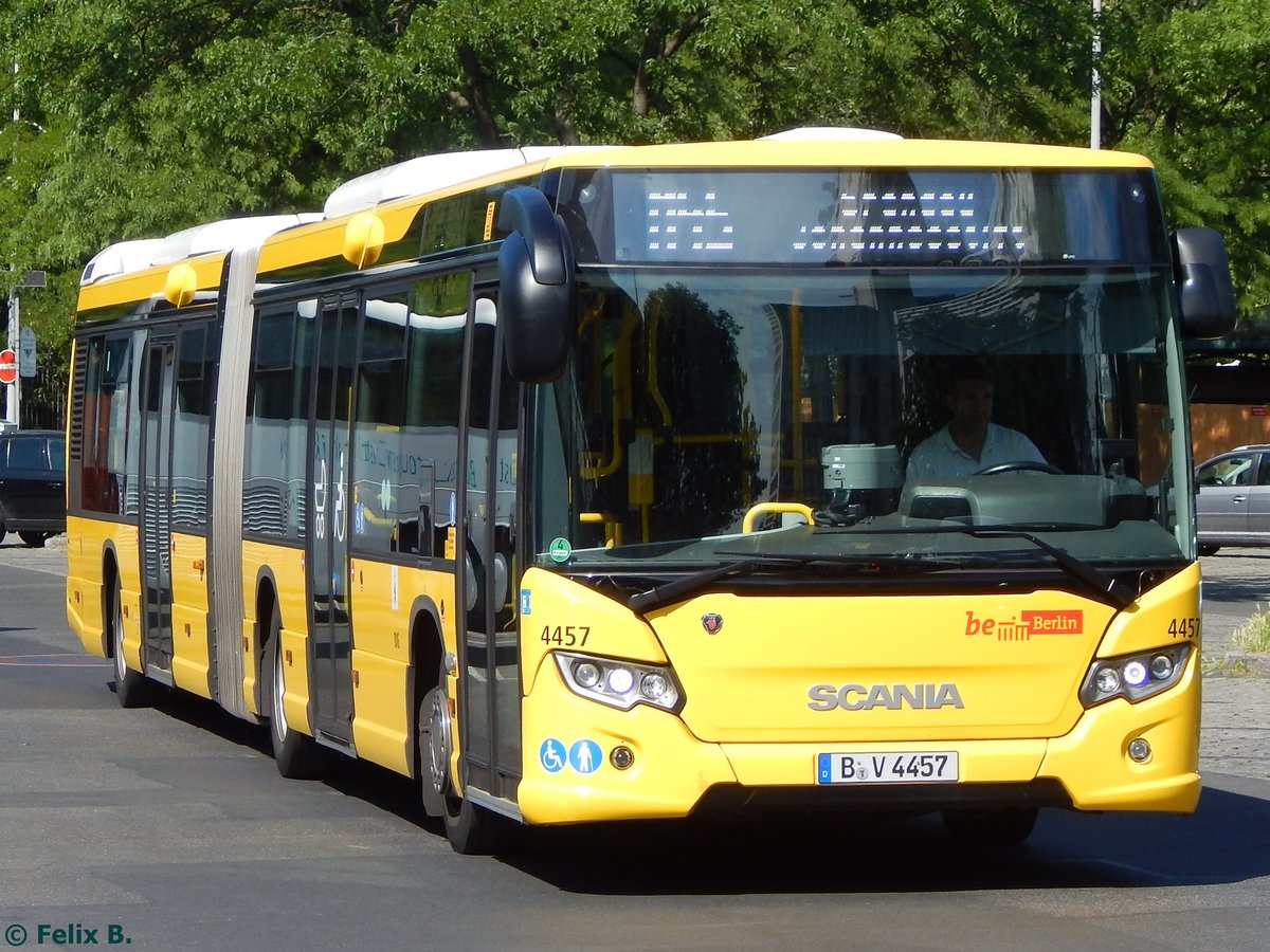 Scania Citywide der BVG in Berlin.