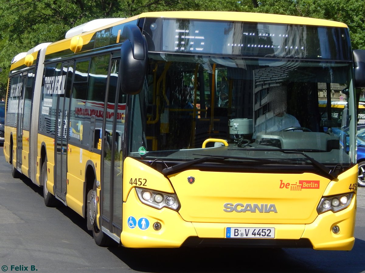 Scania Citywide der BVG in Berlin.