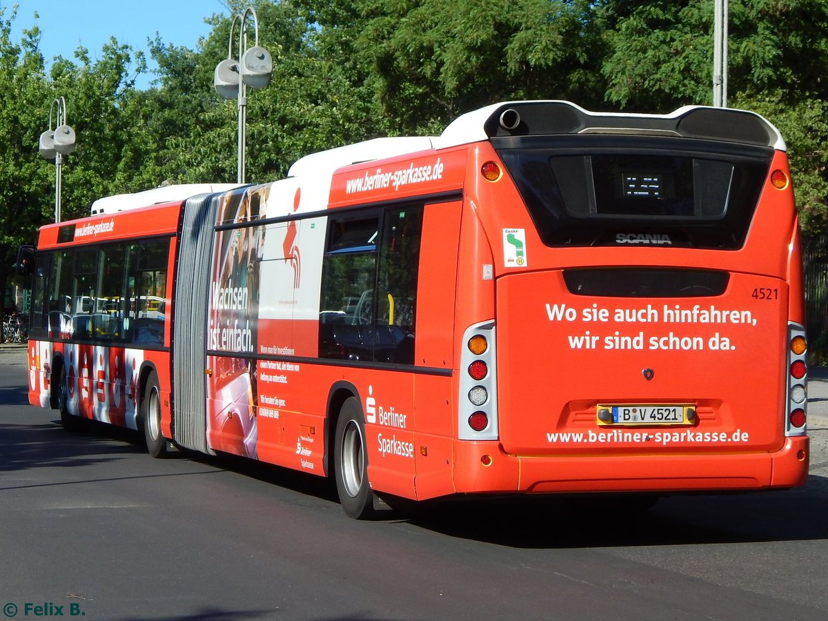 Scania Citywide der BVG in Berlin.