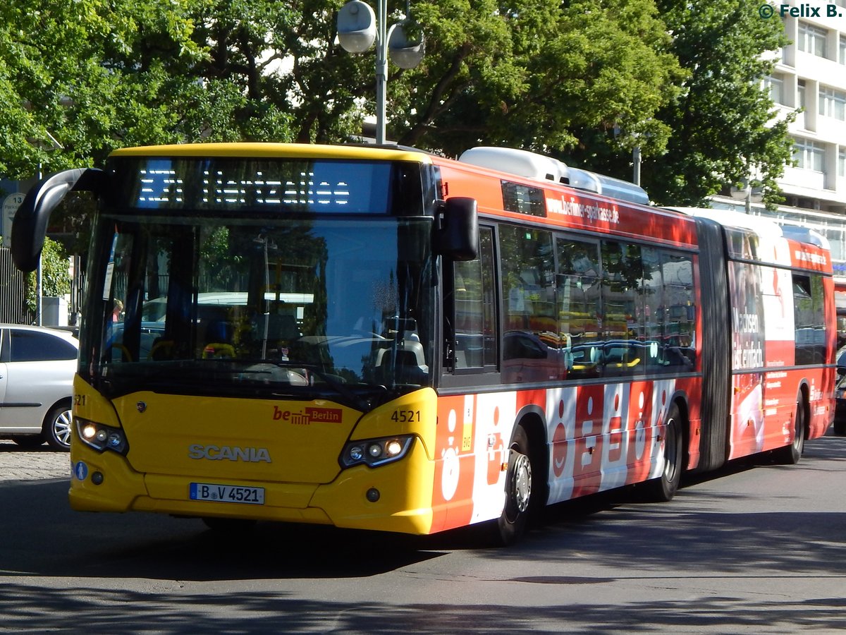 Scania Citywide der BVG in Berlin.