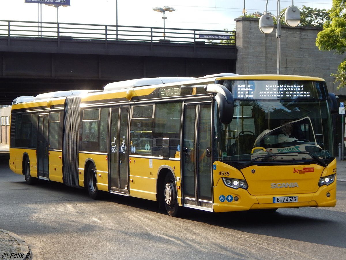 Scania Citywide der BVG in Berlin.