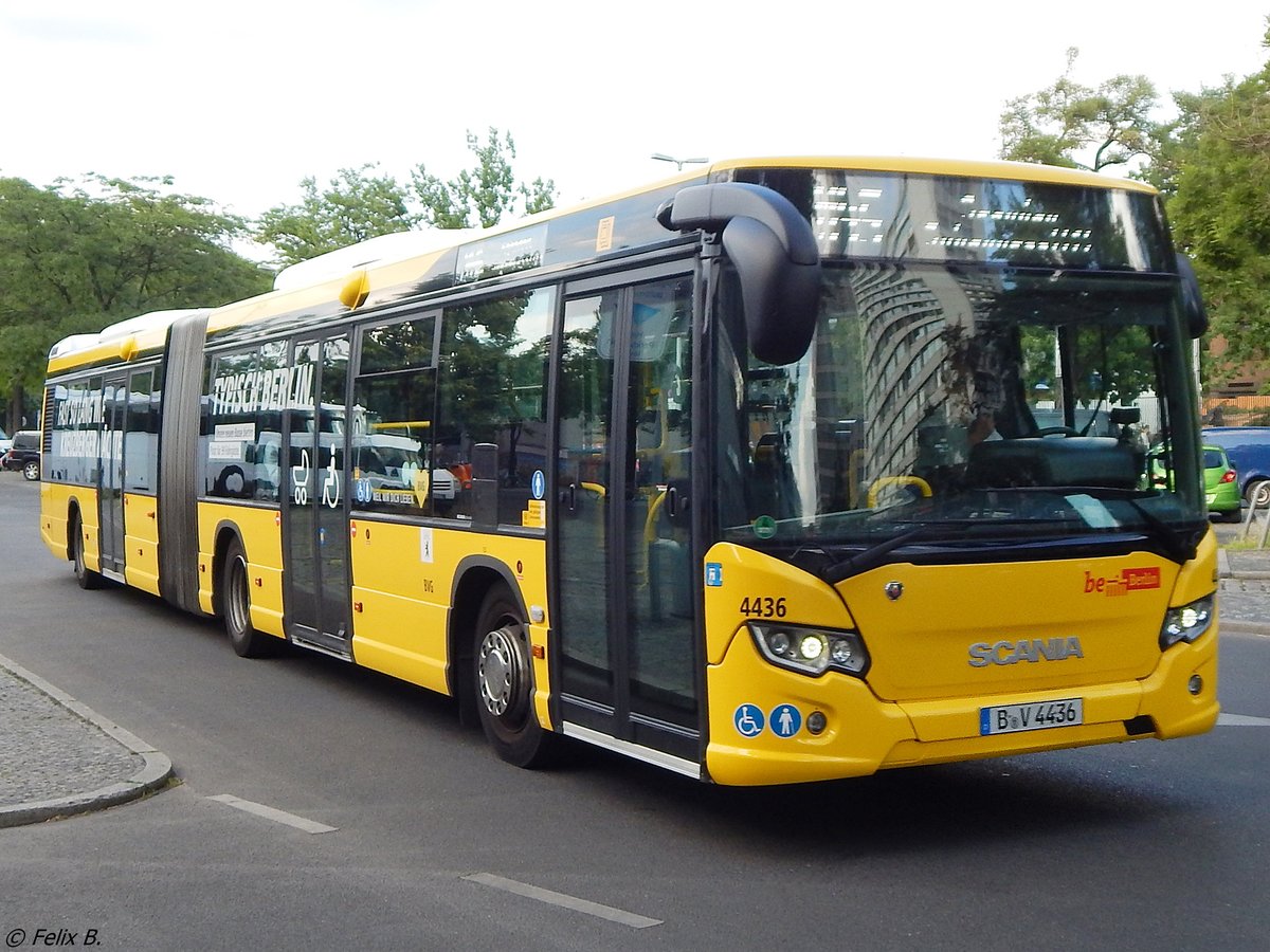 Scania Citywide der BVG in Berlin.