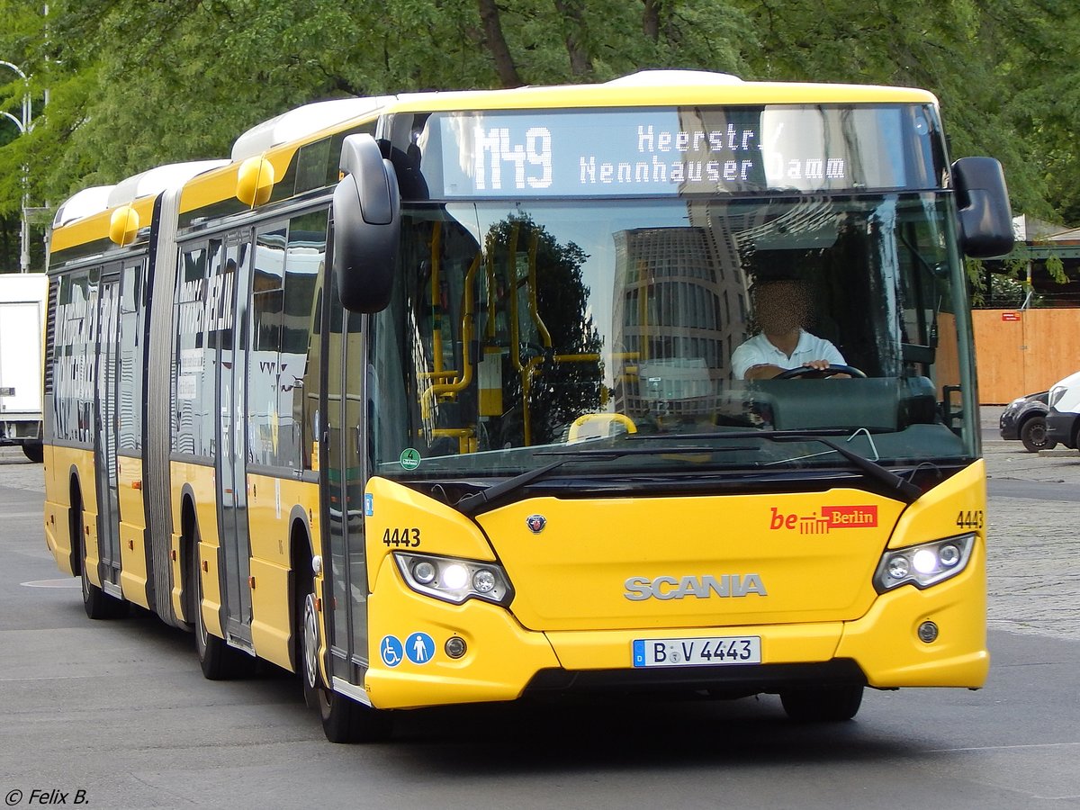 Scania Citywide der BVG in Berlin.