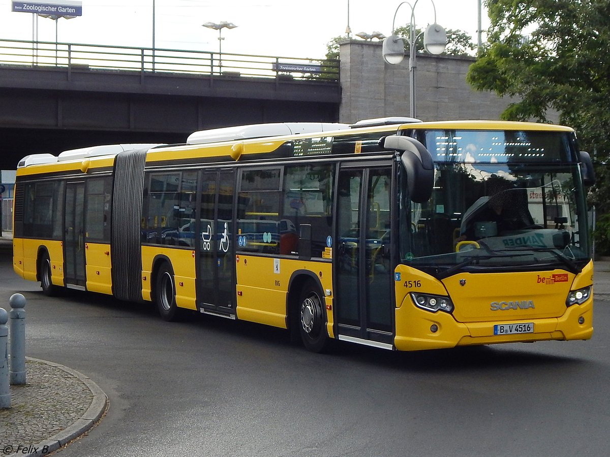 Scania Citywide der BVG in Berlin.