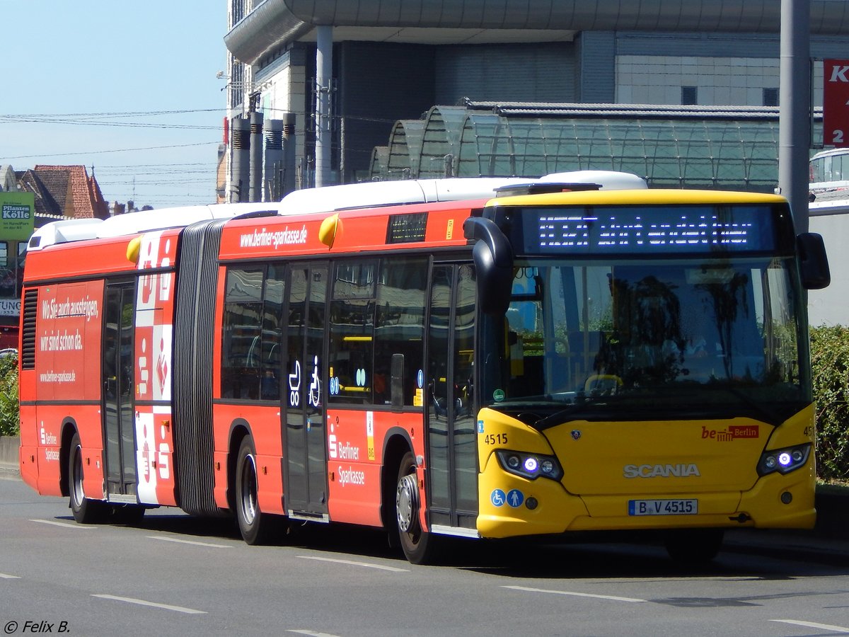 Scania Citywide der BVG in Berlin. 