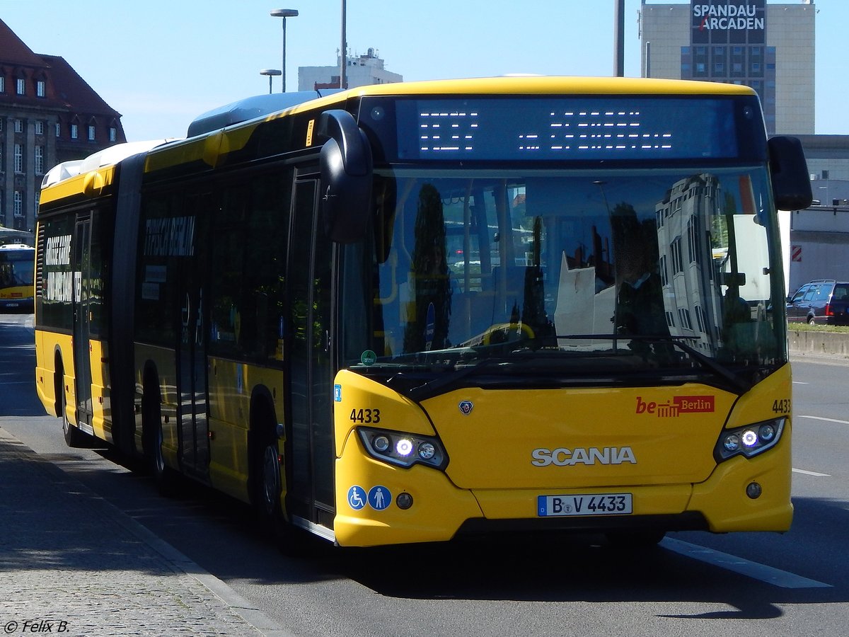 Scania Citywide der BVG in Berlin.