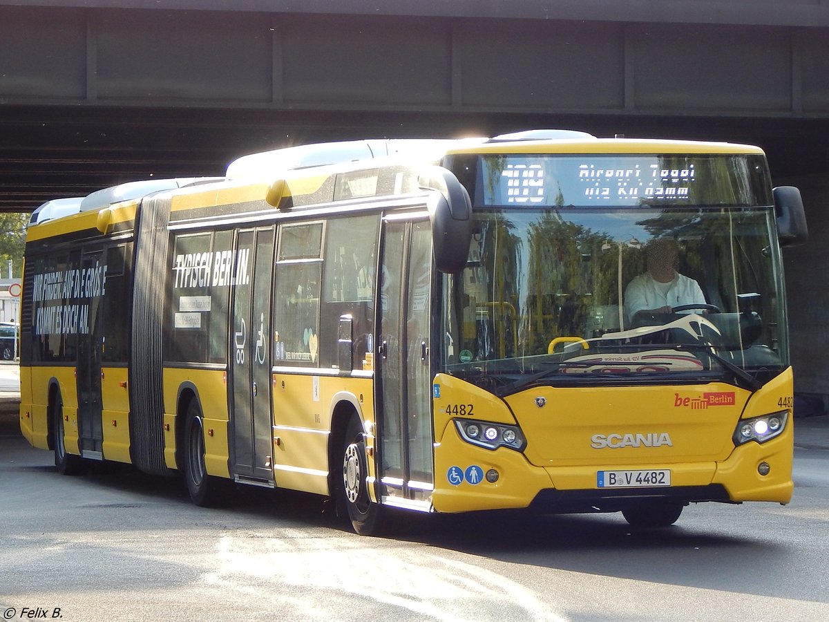 Scania Citywide der BVG in Berlin.