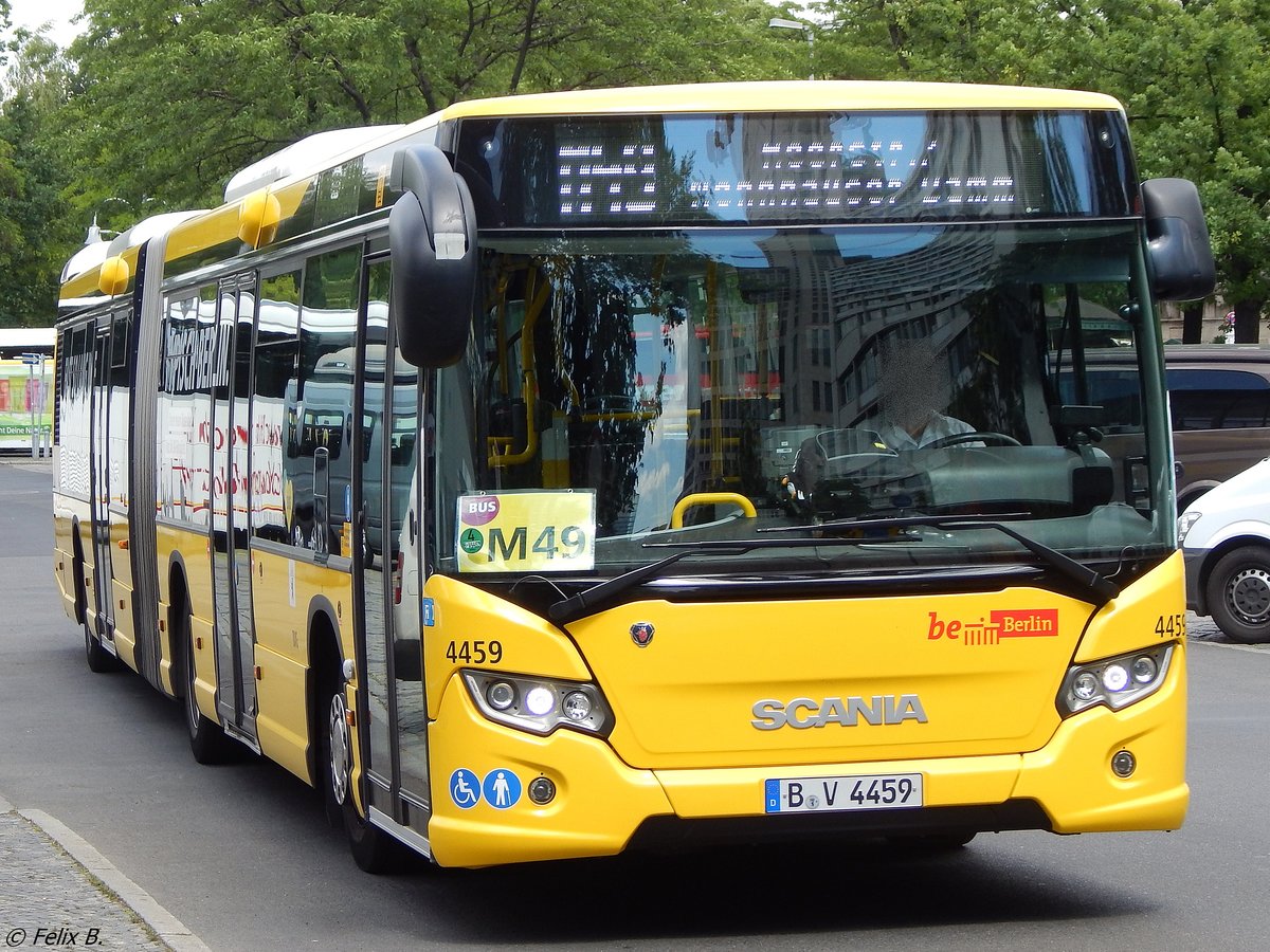 Scania Citywide der BVG in Berlin.