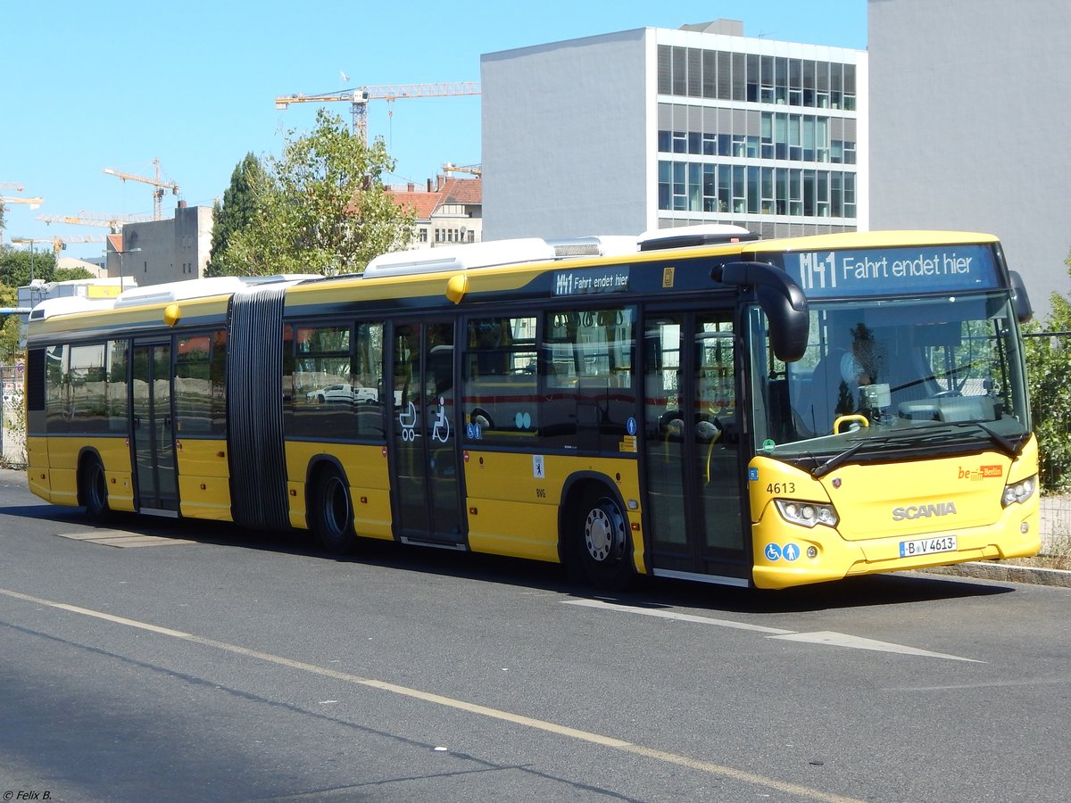 Scania Citywide der BVG in Berlin.