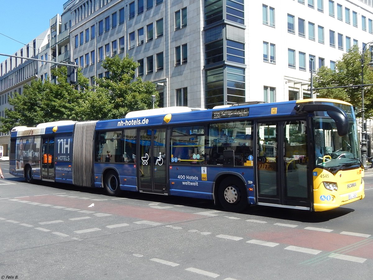 Scania Citywide der BVG in Berlin.